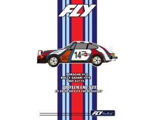 PORSCHE 911 RALLY SAFARI 1978 MARTINI Nº14 SUCIO REF.E2110AR FLY