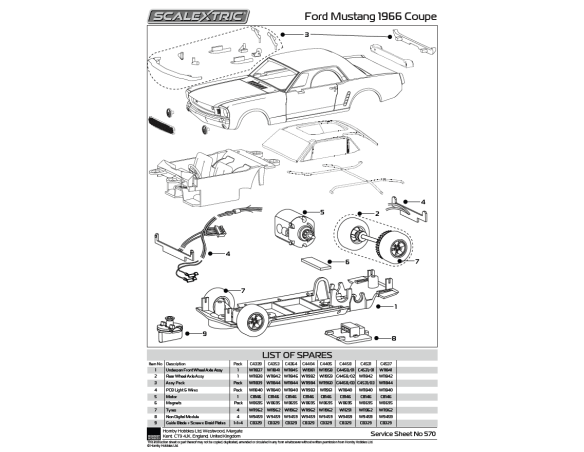 Ford Mustang Rassler Racing REF.H4537  SUPERSLOT