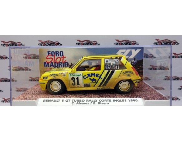 RENAULT 5 TURBO RALLY CORTE INGLES 1990 SUCIO REF.A2080AR FLY