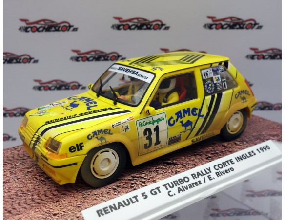 RENAULT 5 TURBO RALLY CORTE INGLES 1990 SUCIO REF.A2080AR FLY