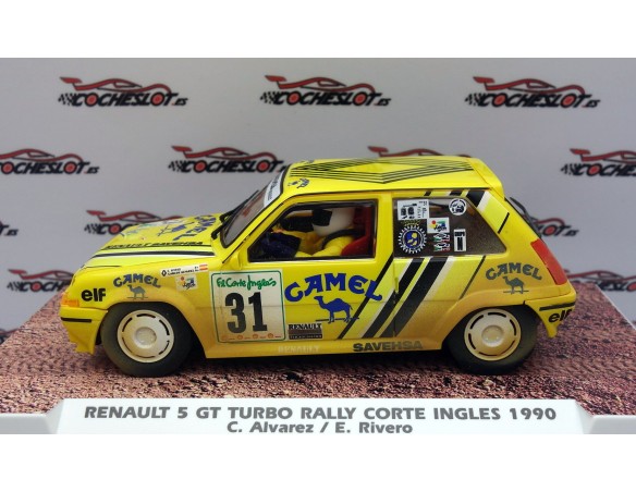 RENAULT 5 TURBO RALLY CORTE INGLES 1990 SUCIO REF.A2080AR FLY