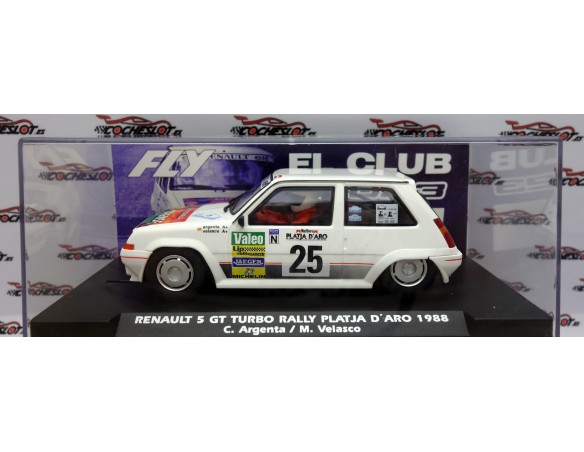 RENAULT 5 GT TURBO RALLY PLATJA D'ARO 1988 EL CLUB 2023 REF.FC2023FLY