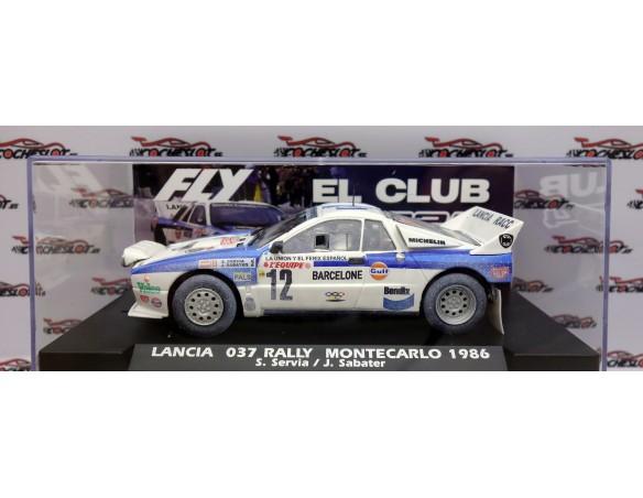 LANCIA 037 RALLY MONTECARLO 1986 SUCIO EL CLUB 2024 REF.FC2024AR FLY