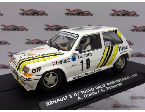 Renault 5 GT Turbo Rally Montecarlo 1989 - A. Oreille / G. Thimonier REF.A2059 FLY