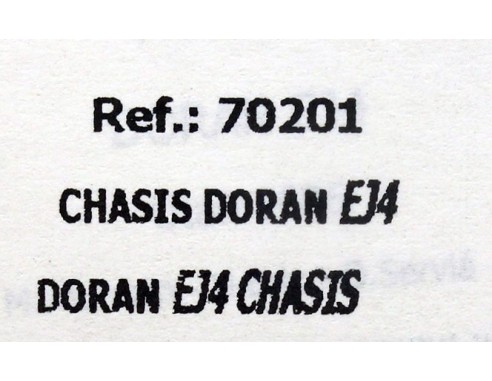 CHASIS DORAN EJ4 REF.70201 FLY