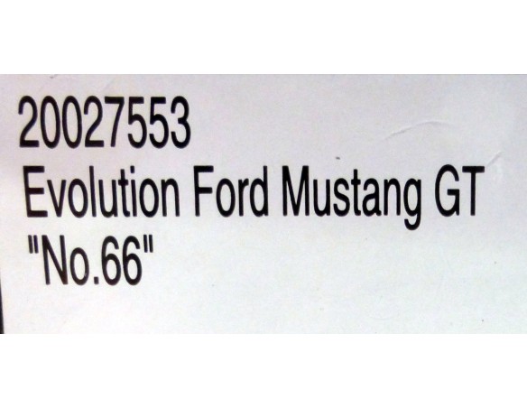 FORD MUSTANG GT Nº66 REF.20027553 CARRERA EVOLUTION