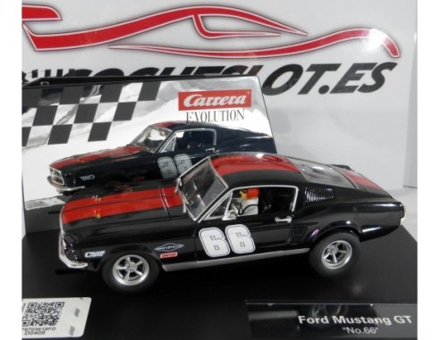 FORD MUSTANG GT Nº66 REF.20027553 CARRERA EVOLUTION