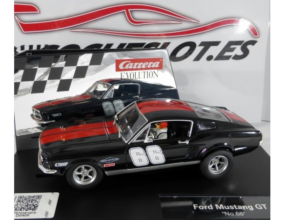 FORD MUSTANG GT Nº66 REF.20027553 CARRERA EVOLUTION