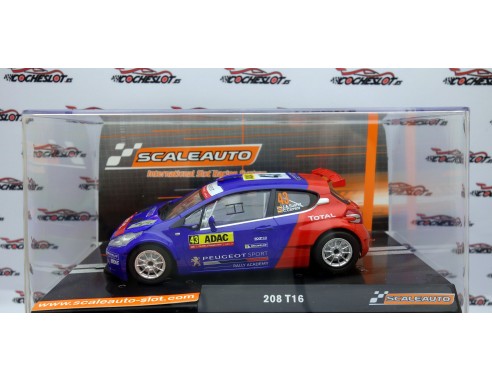 PEUGEOT 208 DEUTCHLAND RALLY 2016 Nº43 REF.SC6216 SCALEAUTO