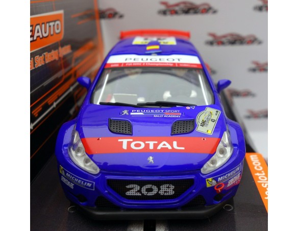 PEUGEOT 208 DEUTCHLAND RALLY 2016 Nº43 REF.SC6216 SCALEAUTO