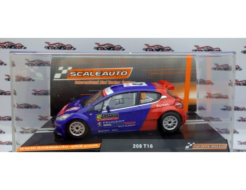 PEUGEOT 208 MONTECARLO 2016 Nº42 REF.SC6214 SCALEAUTO