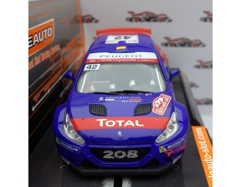 PEUGEOT 208 MONTECARLO 2016 Nº42 REF.SC6214 SCALEAUTO