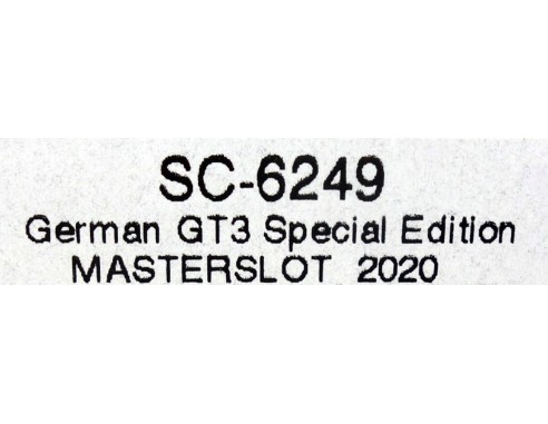 MERCEDES AMG GT3 SPECIAL EDITION MASTERSLOT 2020 REF.SC6249 SCALEAUTO