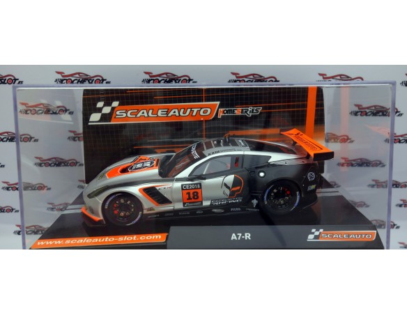 CORVETTE A7 R Nº18 ESPECIAL CAMPEONATO ESPAÑA 2018 LTED.ED REF. SC-6230 SCALEAUTO