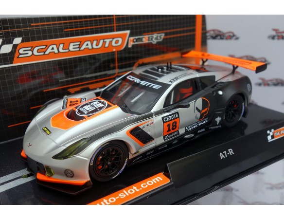 CORVETTE A7 R Nº18 ESPECIAL CAMPEONATO ESPAÑA 2018 LTED.ED REF. SC-6230 SCALEAUTO