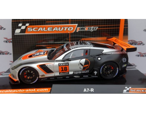 CORVETTE A7 R Nº18 ESPECIAL CAMPEONATO ESPAÑA 2018 LTED.ED REF. SC-6230 SCALEAUTO