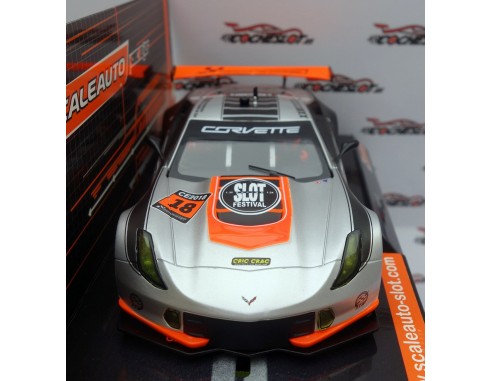 CORVETTE A7 R Nº18 ESPECIAL CAMPEONATO ESPAÑA 2018 LTED.ED REF. SC-6230 SCALEAUTO