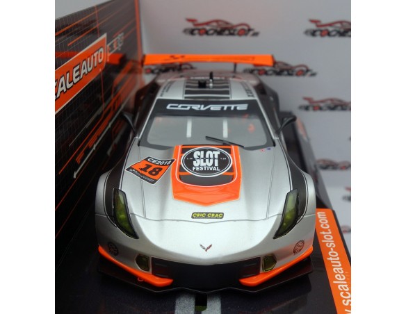 CORVETTE A7 R Nº18 ESPECIAL CAMPEONATO ESPAÑA 2018 LTED.ED REF. SC-6230 SCALEAUTO