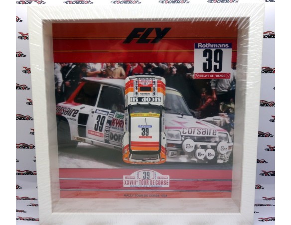 CUADRO RENAULT 5 TOUR DE CORSE 1984 CORSAIRE FLY