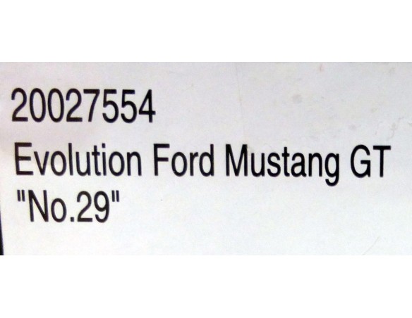 FORD MUSTANG GT Nº29 REF.20027554 CARRERA EVOLUTION
