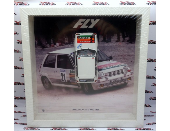 CUADRO RENAULT 5 RALLY PLATJA D'ARO 1988 FLY