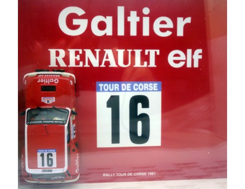 CUADRO RENAULT 5 RALLY TOUR DE CORSE 1981 GALTIER (1) FLY
