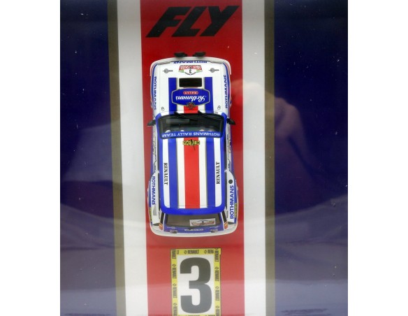 CUADRO RENAULT 5 RALLY SKODA 1983 ROTHMANS FLY