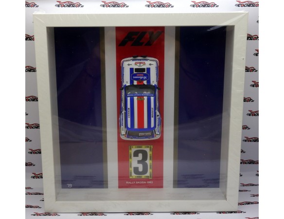 CUADRO RENAULT 5 RALLY SKODA 1983 ROTHMANS FLY