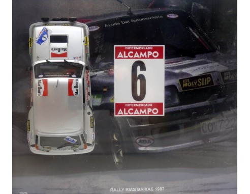 CUADRO RENAULT 5  RALLY RIAS BAIXAS 1987 FLY