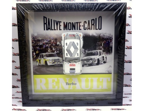 CUADRO RENAULT 5 TURBO RALLYE MONTE CARLO NIEVE FLY