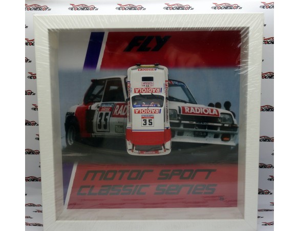CUADRO RENAULT 5 MOTOR SPORT CLASSIC SERIES RADIOLA FLY
