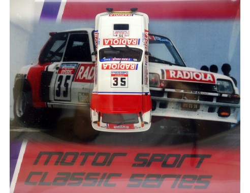 CUADRO RENAULT 5 MOTOR SPORT CLASSIC SERIES RADIOLA FLY