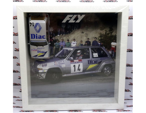 CUADRO RENAULT 5 RALLY TOUR DE CORSE 1990 DIAC FLY
