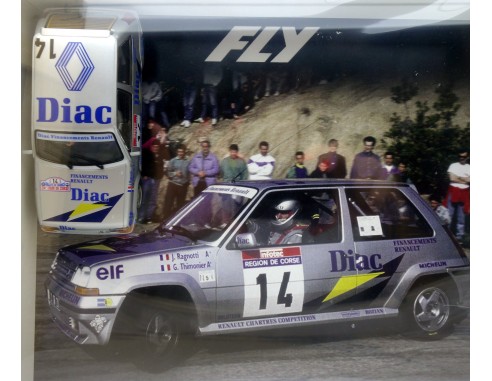 CUADRO RENAULT 5 RALLY TOUR DE CORSE 1990 DIAC FLY