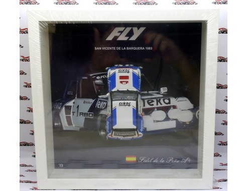 CUADRO RENAULT 5 RALLY SAN VICENTE DE LA BARQUERA 1983 TEKA Nº1 FLY