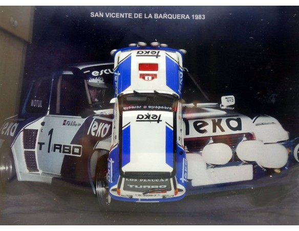 CUADRO RENAULT 5 RALLY SAN VICENTE DE LA BARQUERA 1983 TEKA Nº1 FLY