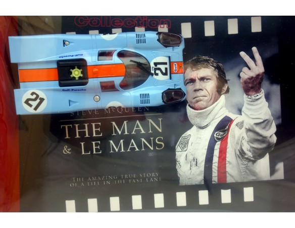 CUADRO PORCHE LE MANS STEVE MCQUEEN FLY