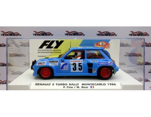 RENAULT 5 TURBO RALLY MONTECARLO 1986  REF.E2098 FLY