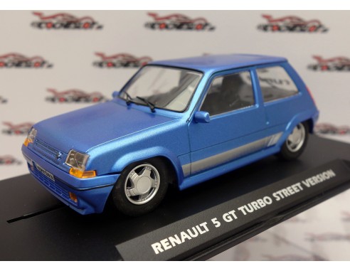 RENAULT 5 GT TURBO STREET VERSION AZUL METALIZADO REF.A2113 FLY