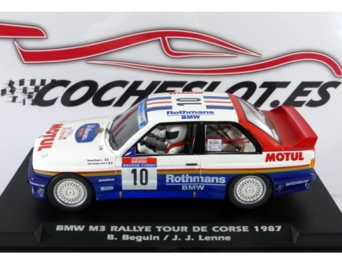 BMW M3 ROTHMANS RALLYE TOUR DE CORSE 1987 REF.W038-01 SLOTWINGS
