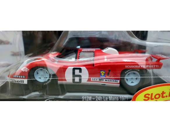 FERRARI 512M Nº6 24H LE MANS 1971 REF.CA51d SLOT.IT