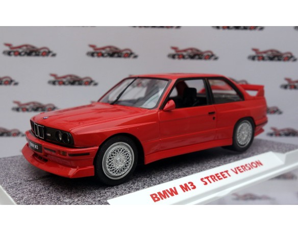 BMW M3 E30 EVO 2 RED  STREET SERIES   ED.LTD. 125 u.REF.E2120  FLY