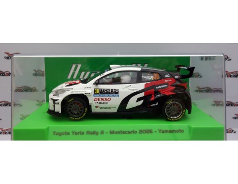TOYOTA YARIS RALLY 2 MONTECARLO 2025 YAMAMOTO Nº30 REF.52607b AVANT SLOT