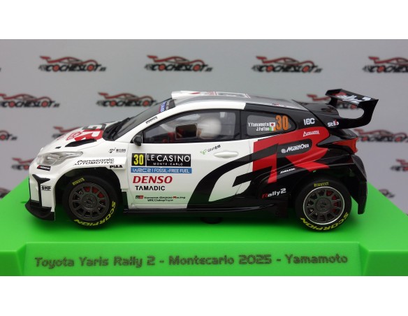 TOYOTA YARIS RALLY 2 MONTECARLO 2025 YAMAMOTO Nº30 REF.52607b AVANT SLOT