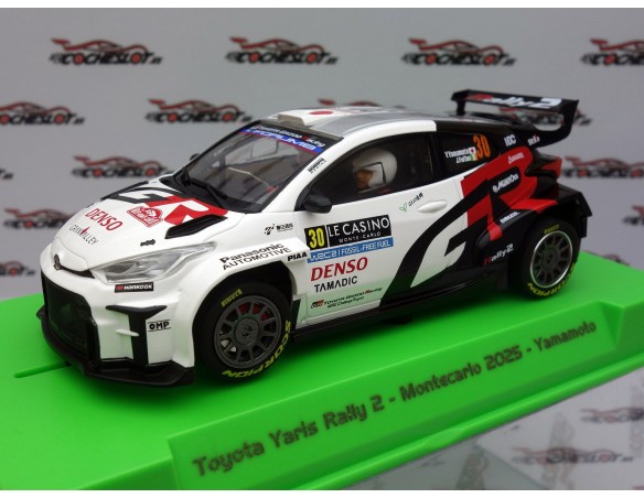 TOYOTA YARIS RALLY 2 MONTECARLO 2025 YAMAMOTO Nº30 REF.52607b AVANT SLOT