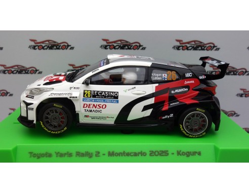 TOYOTA YARIS RALLY 2 MONTECARLO 2025 KOGUREº26 REF.52607a AVANT SLOT