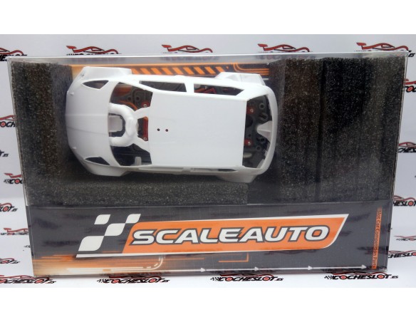 SKODA FABIA RALLY 2 WHITE RACING KIT NEW BODY 2025 REF.SC6441 SCALEAUTO