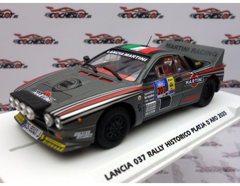 LANCIA 037 RALLY HISTORICO PLATJA D'ARO 2025. CENA FLY FOROSLOT 2025 REF.E2114 FLY