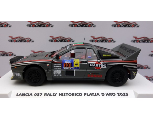 LANCIA 037 RALLY HISTORICO PLATJA D'ARO 2025. CENA FLY FOROSLOT 2025 REF.E2114 FLY