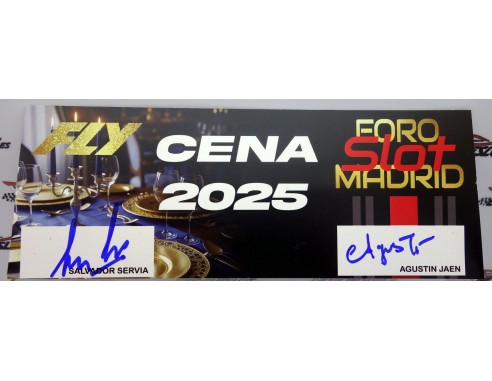 LANCIA 037 RALLY HISTORICO PLATJA D'ARO 2025. CENA FLY FOROSLOT 2025 REF.E2114 FLY